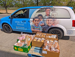 Chicago, Illinois - Participating in Mobile Food Rescue Program by Rescuing & Distributing Fresh Premium Bakery Items to Local Community's Homeless Shelters Serving Less Privileged People