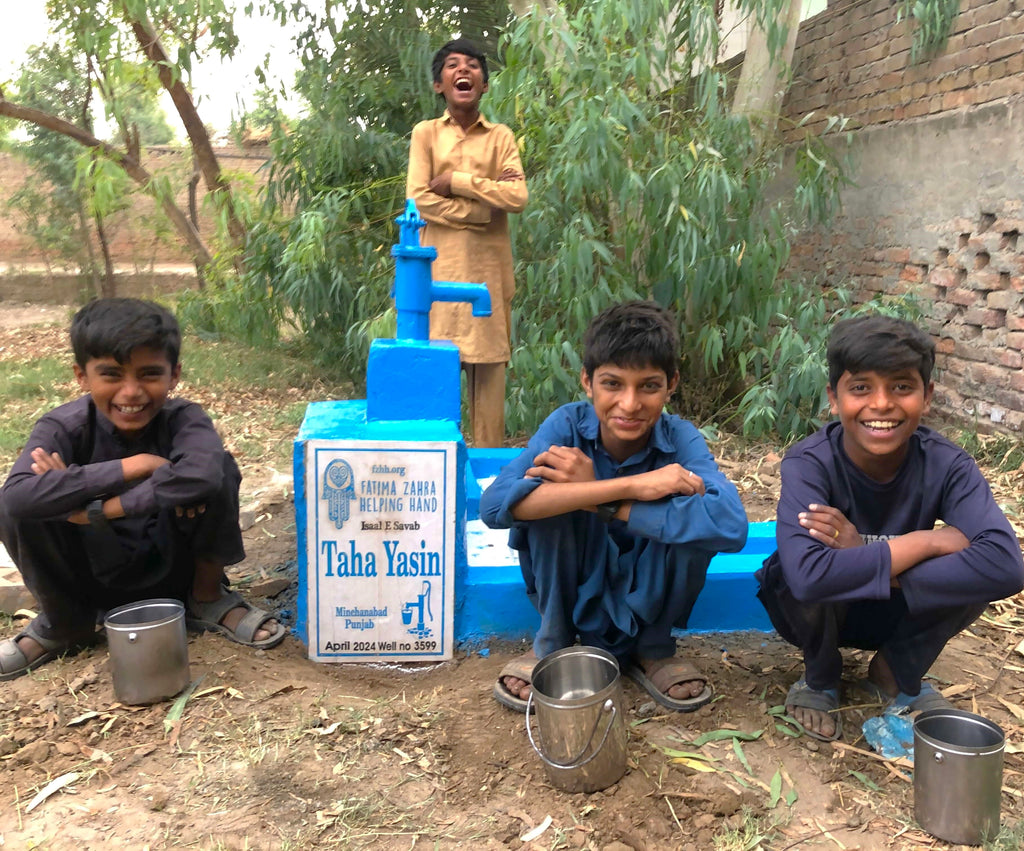 Punjab, Pakistan – Taha Yasin – FZHH Water Well# 3599