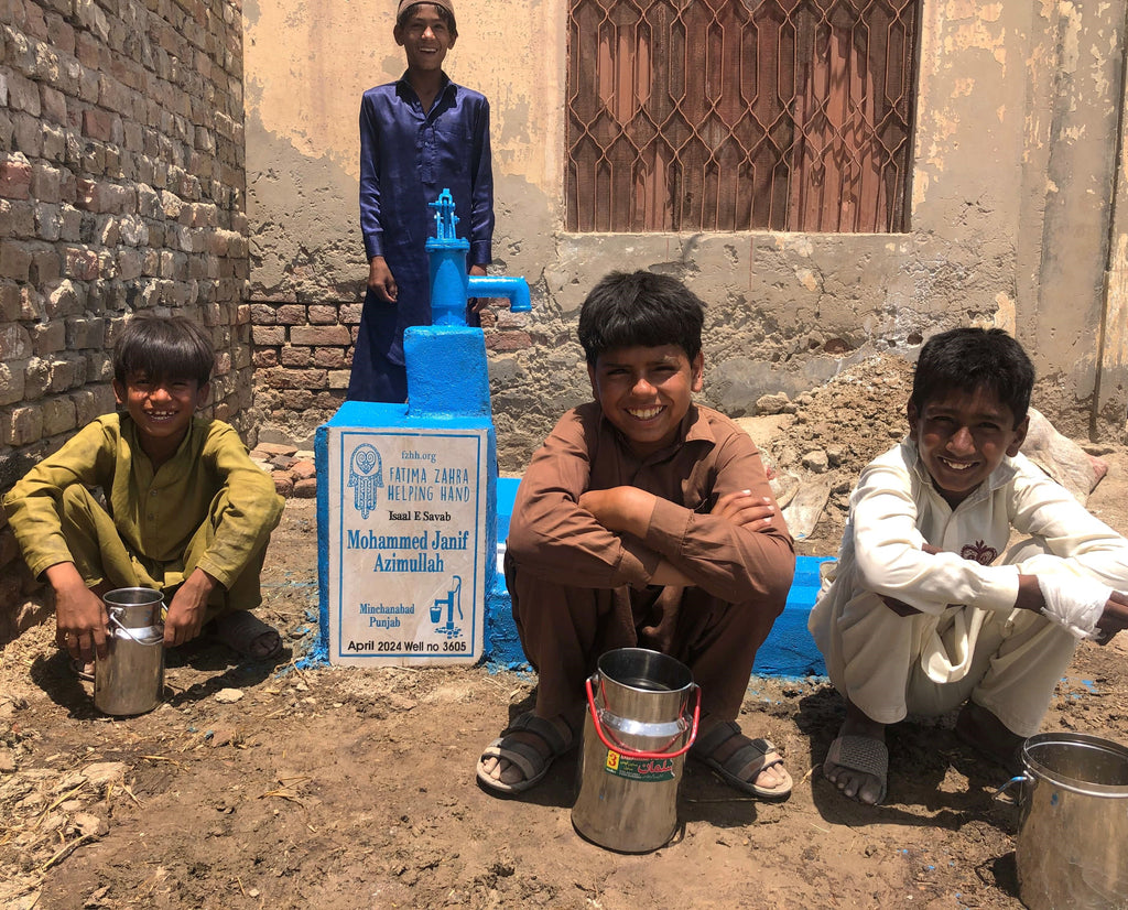 Punjab, Pakistan – Mohammed Janif Azimullah – FZHH Water Well# 3605