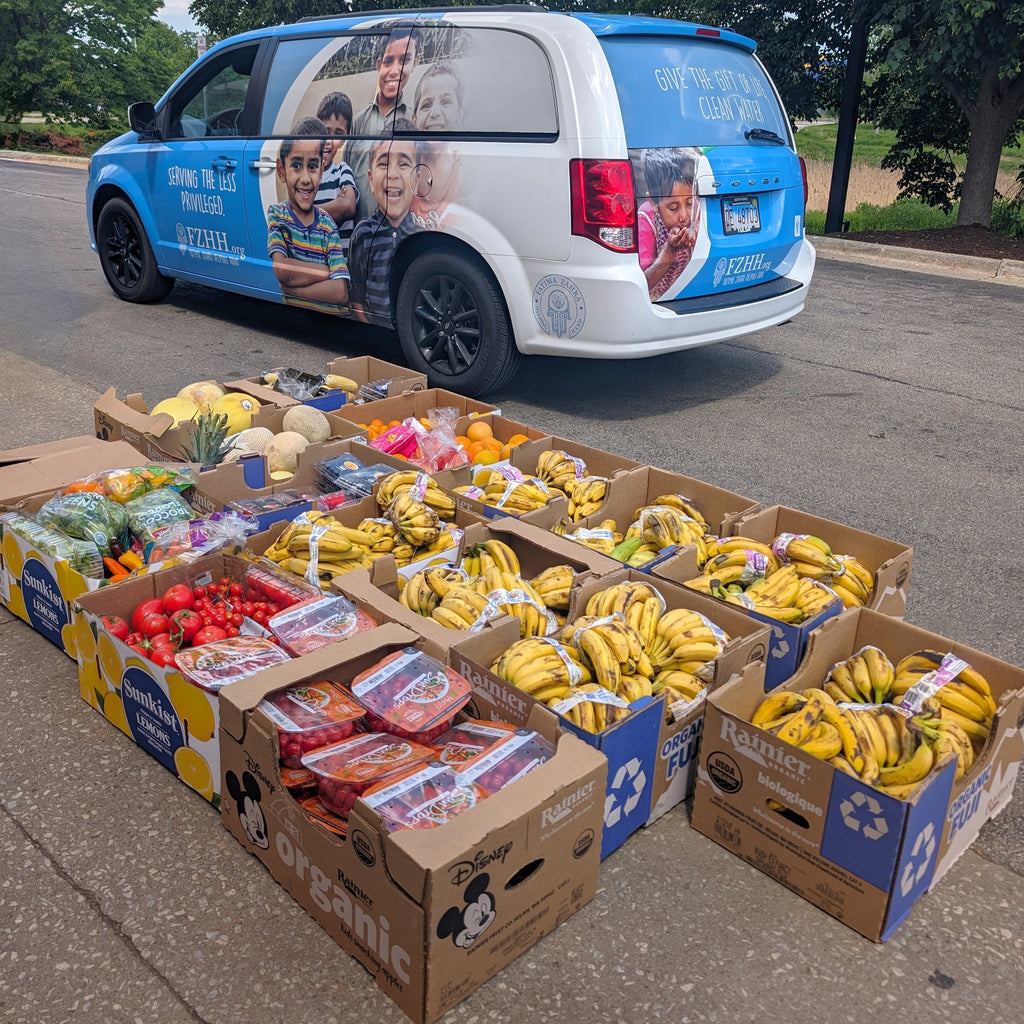 Chicago, Illinois - Participating in Mobile Food Rescue Program by Rescuing & Distributing Fresh Fruits, Vegetables & Deli Meals to Local Community's Homeless Shelters Serving Less Privileged People
