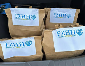 Minneapolis, Minnesota - Participating in Mobile Food Rescue Program by Distributing Essential Grocery Packages to Local Community's Homeless & Less Privileged People