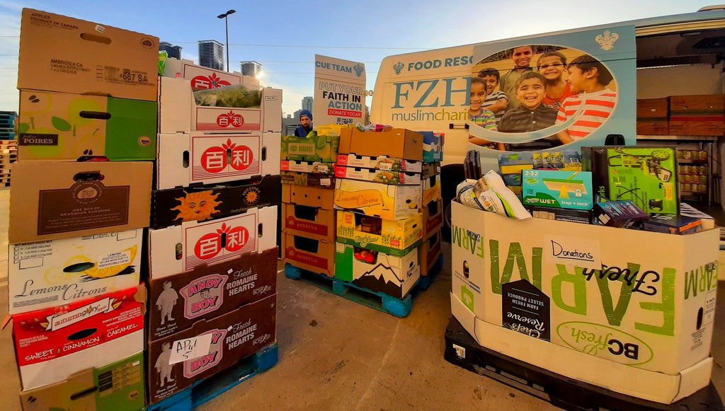 Vancouver, Canada - Participating in Mobile Food Rescue Program by Rescuing 3000+ lbs. of Fresh Meats, Essential Foods & Groceries for Local Community's Hunger Needs