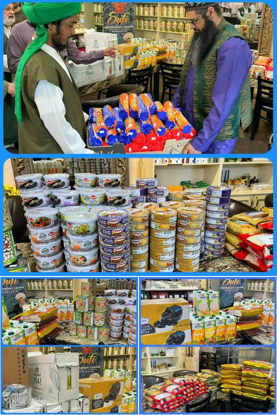 Honoring Wiladat/Birthday of Beloved Shaykh Nurjan Mirahmadi & URS/Union of Mawlana Shaykh Ali ar-Ramitani ق ع by Packing & Distributing Essential Groceries to Families in Need – CAN