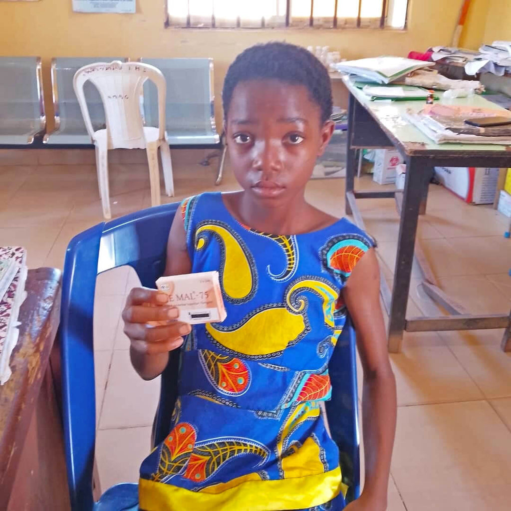 Abuja, Nigeria - Participating in Pediatric Medical Outreach Program by Distributing & Administering Anti-Malaria Medications to 100+ Less Privileged Children & Nursing Mothers at Local Health Center