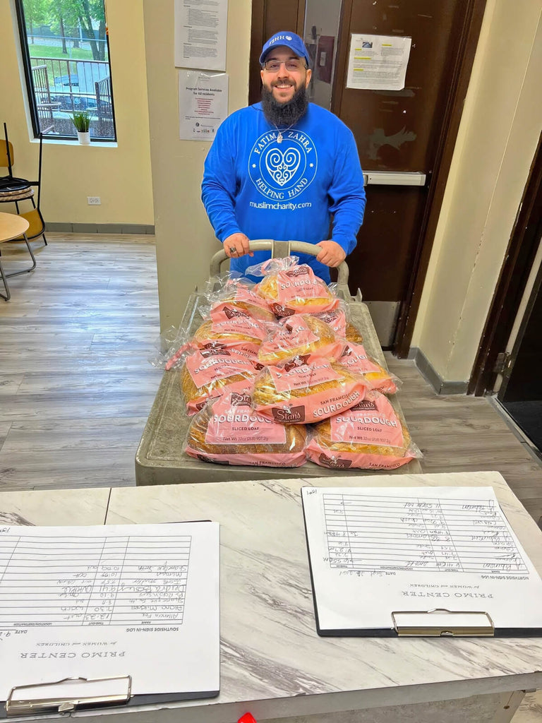 Chicago, Illinois - Participating in Mobile Food Rescue Program by Rescuing & Distributing Bakery Items, Fresh Fruits & Vegetables to Local Community's Homeless Shelters Serving Less Privileged People