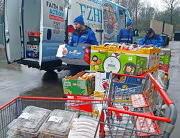 Vancouver, Canada - Participating in Mobile Food Rescue Program by Rescuing & Distributing Fresh Deli Meals, Meats, Fruits & Vegetables to Local Elderly Community & Less Privileged People