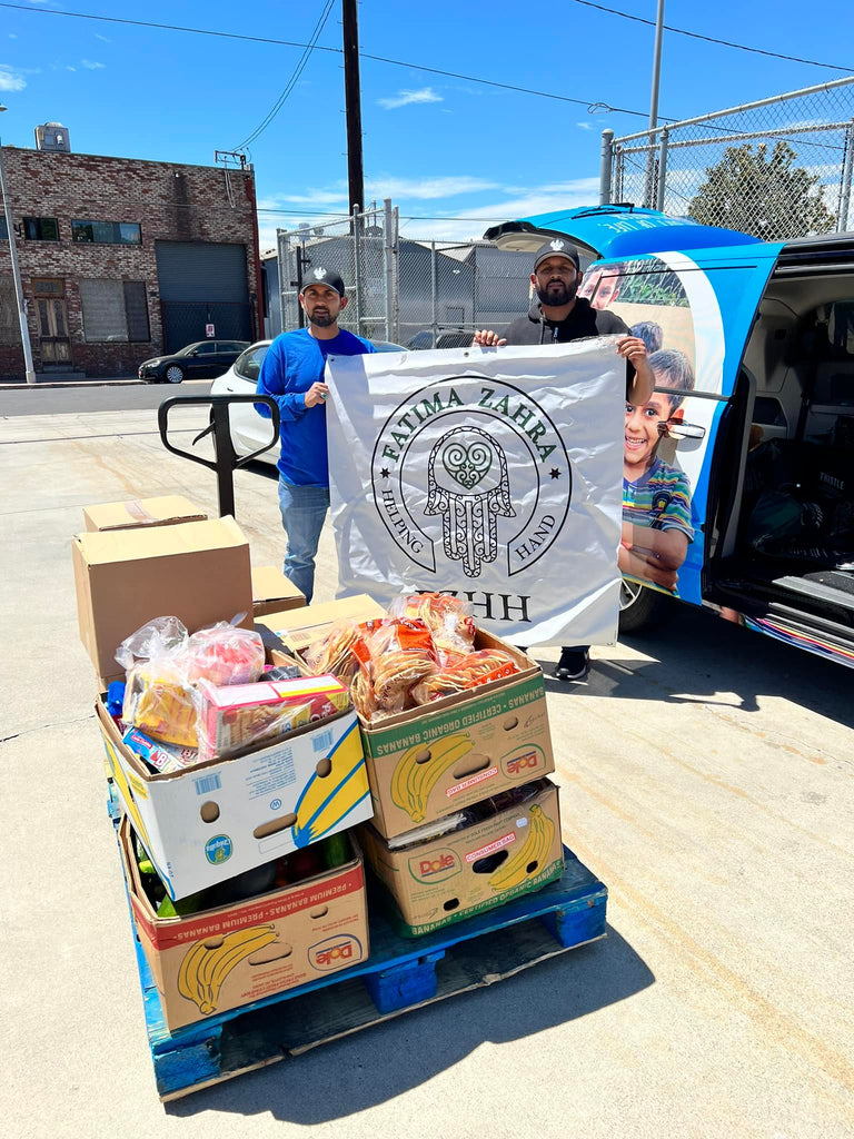 Los Angeles, California - Honoring Eighth Day & Holy Jummah of Holy Month of Muharram by Rescuing & Distributing Essential Groceries to Community's Homeless & Less Privileged People