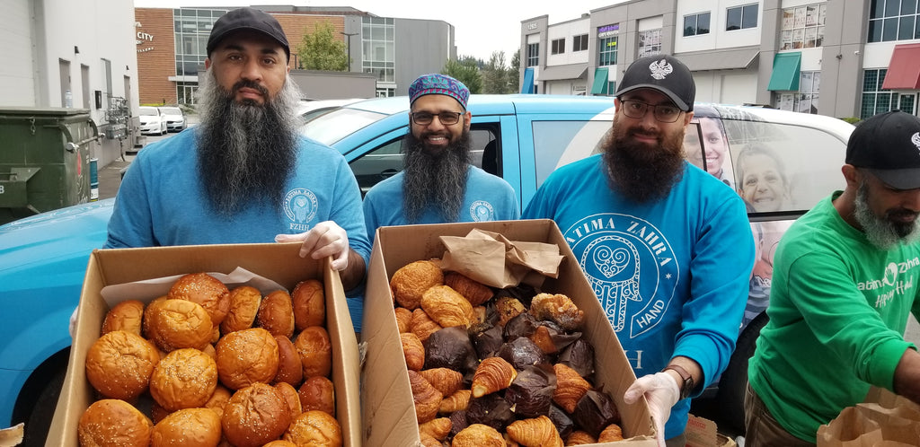 Vancouver, Canada - Honoring Wiladat/Holy Birthday of Sayyidina Imam Mūsā al-Kāẓim ع by Distributing Chocolates, Bakery Items, Fresh Meats & Essential Bedding to Refugee Families at Muslim Food Bank