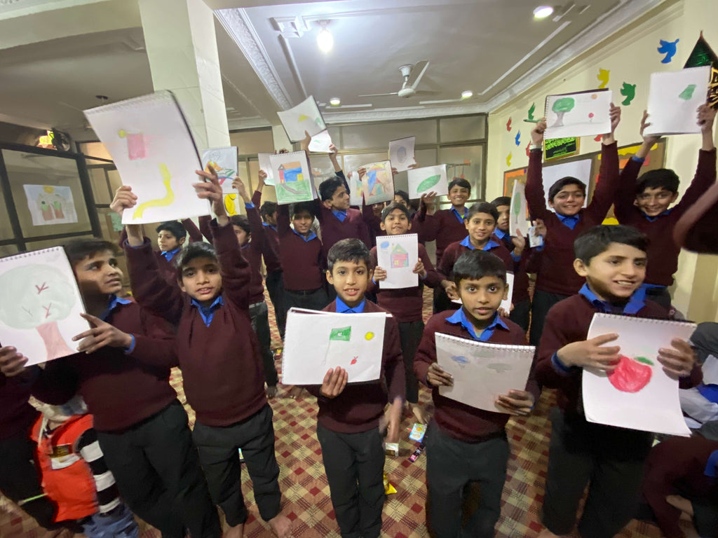 Honoring Urs of Shaykh Muhammad Baqi Billah (Q) by Distributing Groceries at Orphanage for the Whole Month & Having Colouring Competition with Orphans – PK