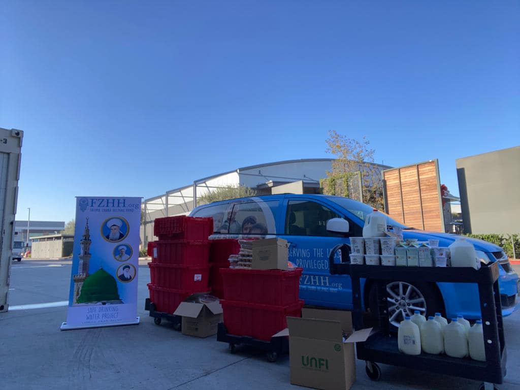 Los Angeles, California - Participating in Mobile Food Rescue Program by Rescuing & Distributing 2000+ lbs. of High Quality Foods to Orphaned Children & Their Foster Families