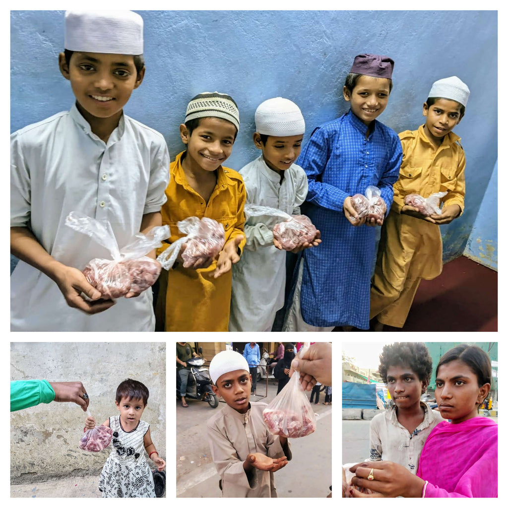 Honoring Lailat ul Qadr by Distributing Qurban Packages to Low Income Families & Children - IND