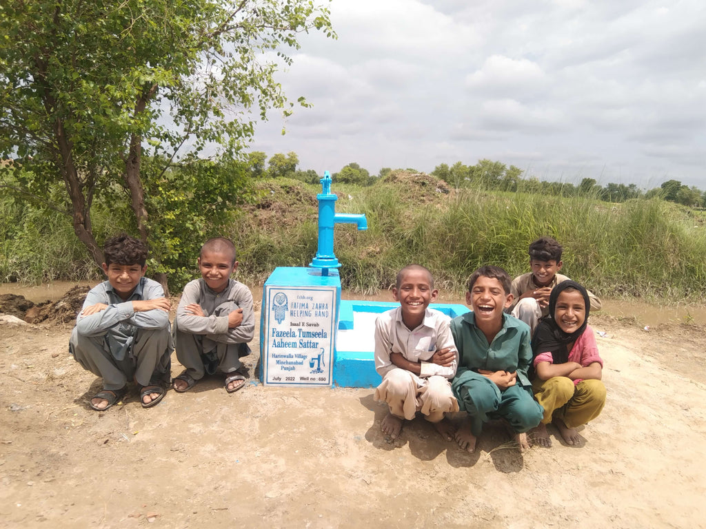 Punjab, Pakistan – Fazeela, Tumseela, Faheem Sattar – FZHH Water Well# 690
