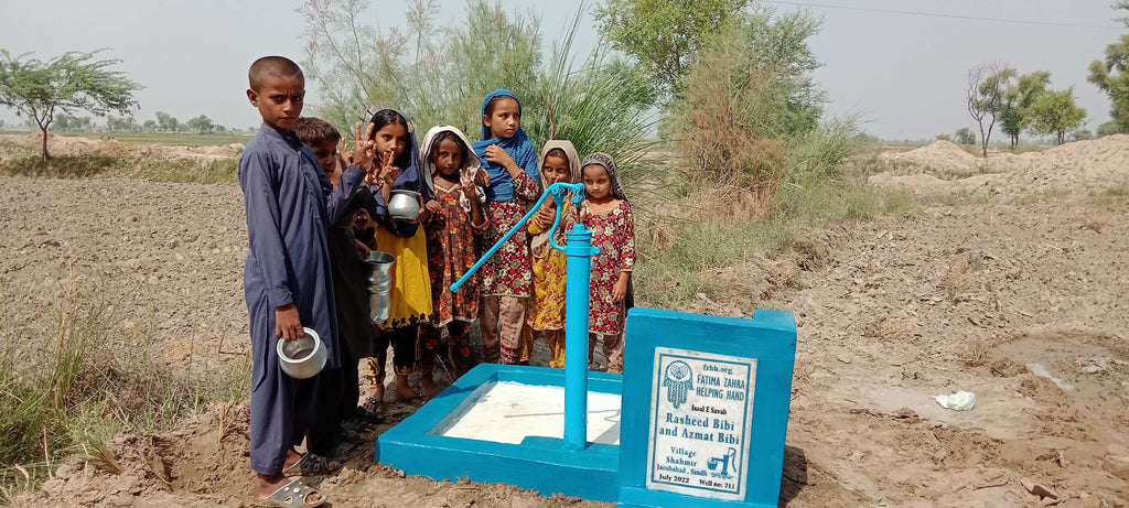 Sindh, Pakistan – Rasheed Bibi and Azmat Bibi – FZHH Water Well# 711