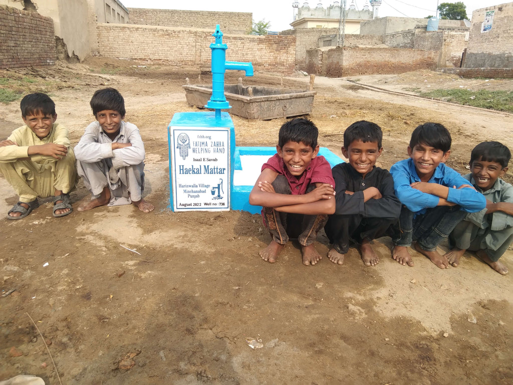 Punjab, Pakistan – Haekal Mattar – FZHH Water Well# 736