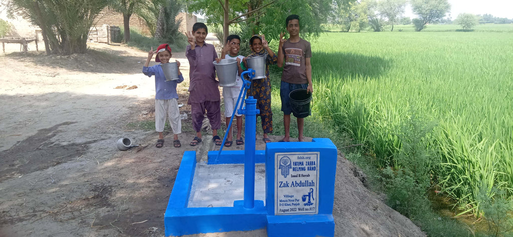 Punjab, Pakistan – Zak Abdullah – FZHH Water Well# 817