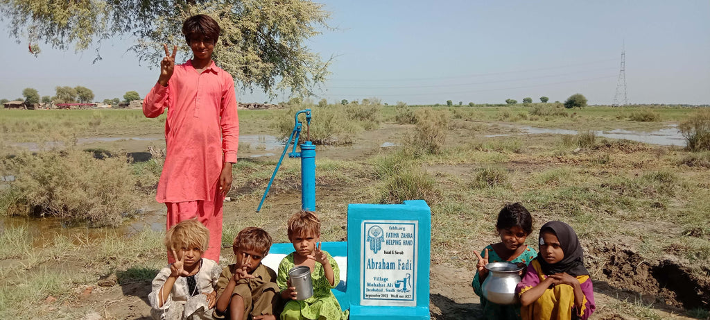 Sindh, Pakistan – Abraham Fadi – FZHH Water Well# 827