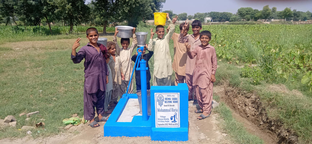 Punjab, Pakistan – Mohammad Haris – FZHH Water Well# 870