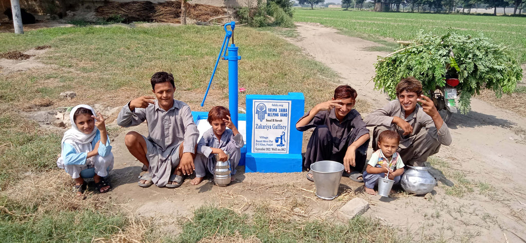 Punjab, Pakistan – Zakariya Gaffney – FZHH Water Well# 862