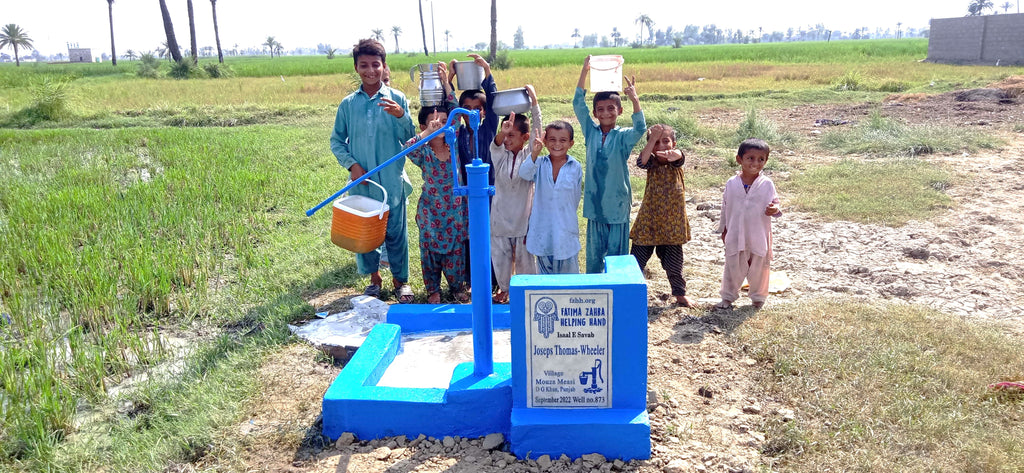 Punjab, Pakistan – Joseph Thomas-Wheeler – FZHH Water Well# 873