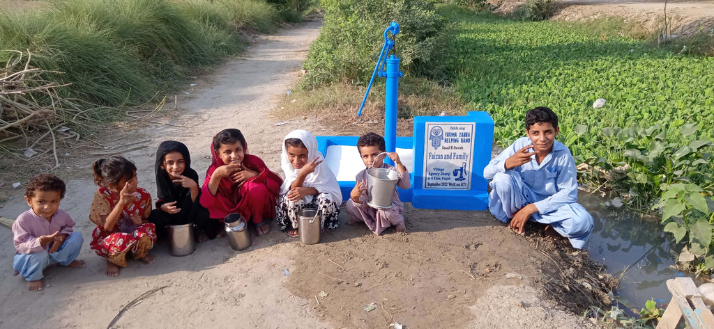 Punjab, Pakistan – Faizan and Family – FZHH Water Well# 871