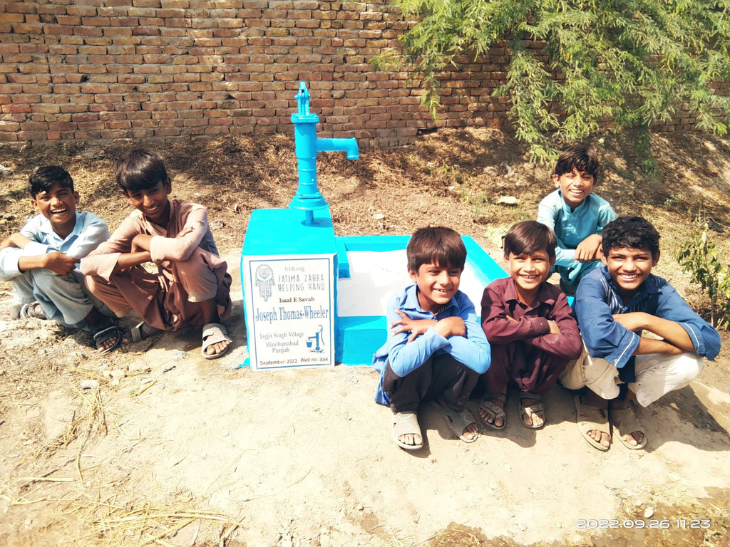 Punjab, Pakistan – Joseph Thomas-Wheeler – FZHH Water Well# 894