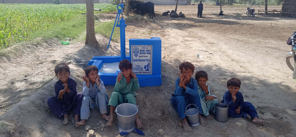 Punjab, Pakistan – Syeda Munawar Unisa – FZHH Water Well# 917