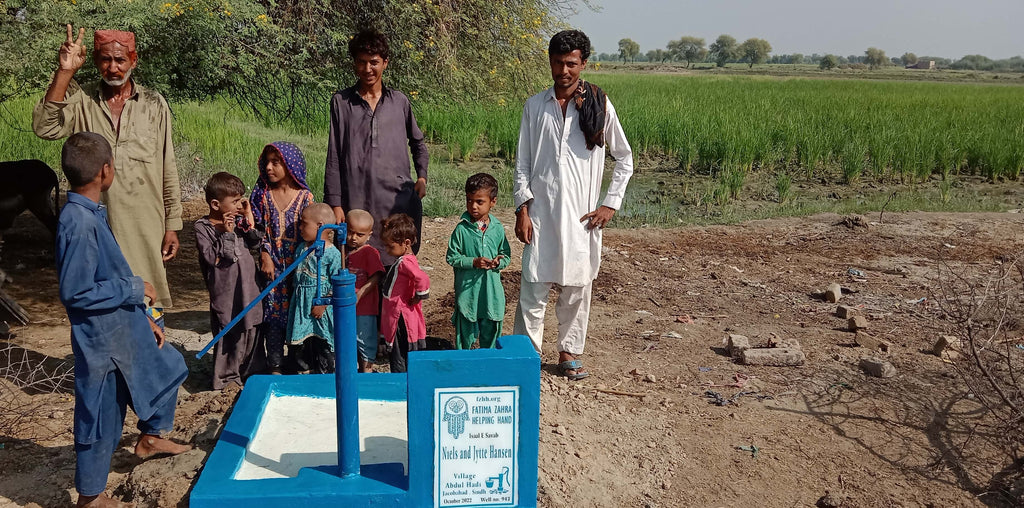 Sindh, Pakistan – Niels and Jytte Hansen – FZHH Water Well# 943