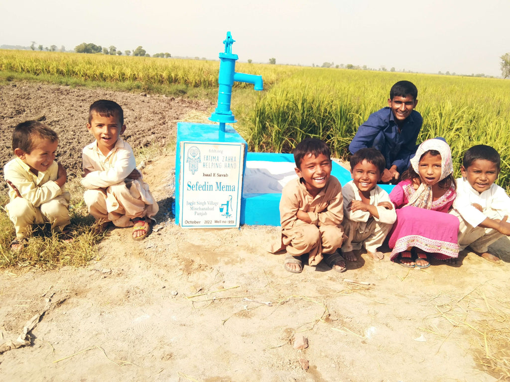 Punjab, Pakistan – Sefedin Mema – FZHH Water Well# 959