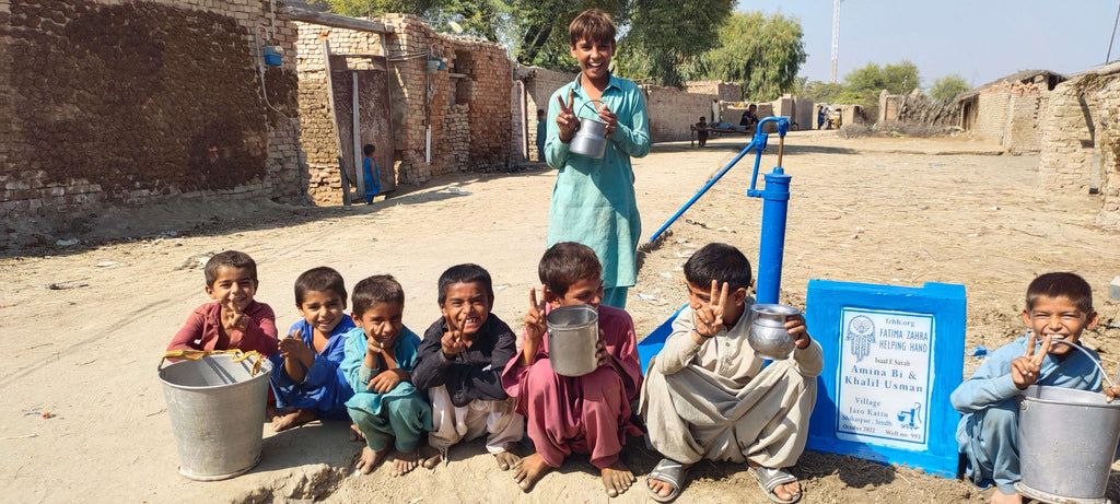 Sindh, Pakistan – Amina Bi & Khalil Usman – FZHH Water Well# 993