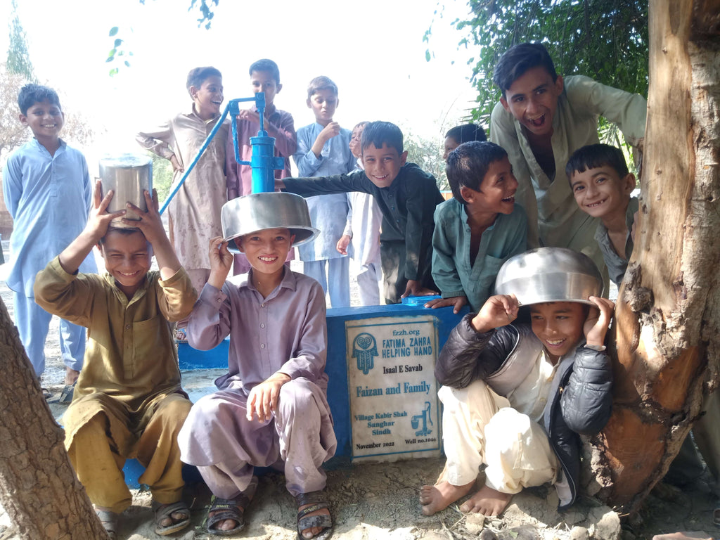 Punjab, Pakistan – Faizan and Family – FZHH Water Well# 1046