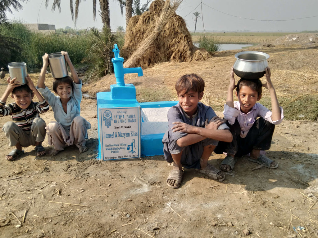 Punjab, Pakistan – Jameel & Maryam Elias – FZHH Water Well# 1030