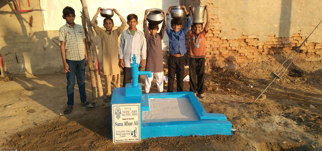 Punjab, Pakistan – Sana Afsar-Ali – FZHH Water Well# 1060
