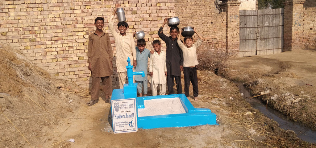 Punjab, Pakistan – Nadeera Ismail – FZHH Water Well# 1065