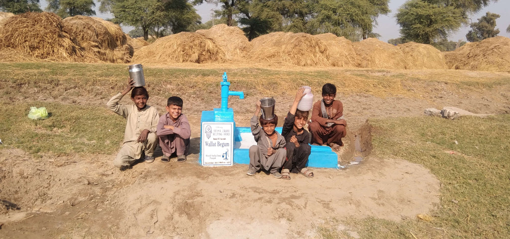 Punjab, Pakistan – Wallat Begum – FZHH Water Well# 1077