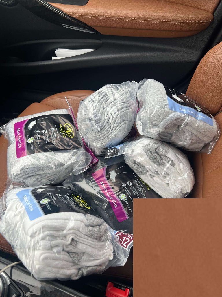 Providence, Rhode Island - Participating in Mobile Food Rescue Program by Distributing 6 Dozen Winter Socks to Local Community's Homeless Shelter