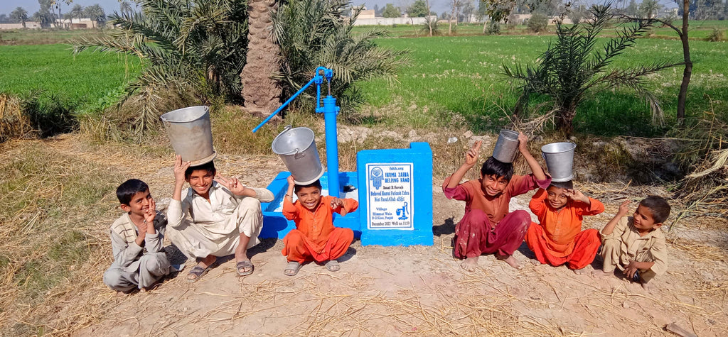 Punjab, Pakistan – Beloved Hazrat Fatimah Zahra bint RasulAllah ﷺ – FZHH Water Well# 1159