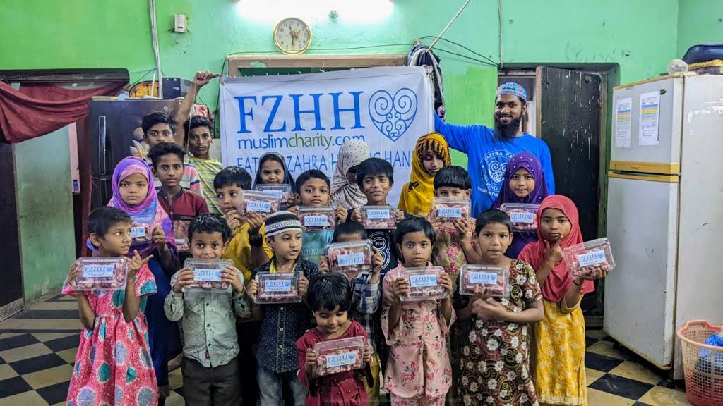 Hyderabad, India - Participating in Holy Qurbani Program by Processing, Packaging & Distributing Holy Qurbani Meat to Local Community's Beloved Orphans, Madrasa/School Children, Homeless & Less Privileged Families