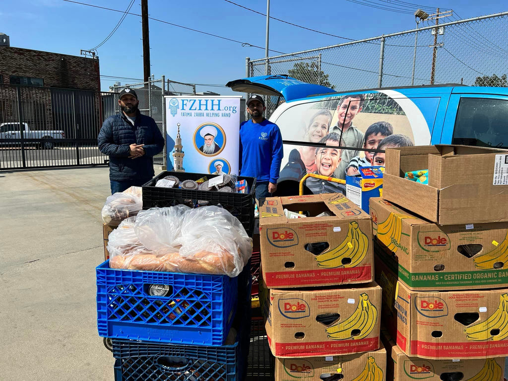 Los Angeles, California - Participating in Mobile Food Rescue Program by Rescuing & Distributing 700+ lbs. of Essential Groceries to Local Community's Homeless & Less Privileged People
