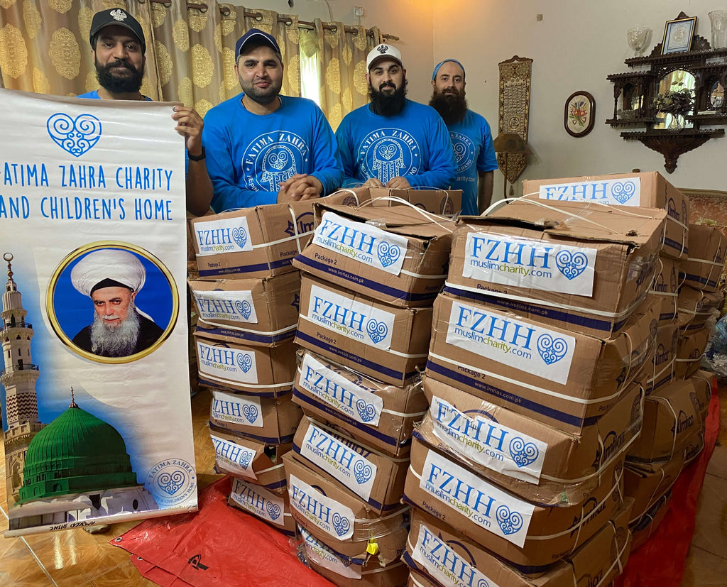 Lahore, Pakistan - Participating in Month of Ramadan Appeal Program & Mobile Food Rescue Program by Preparing & Packaging Monthly Ration for Holy Ramadan to Local Community's 5+ Orphanages & 100+ Less Privileged Families