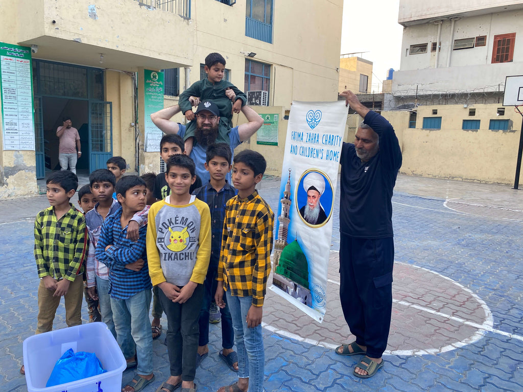 Lahore, Pakistan - Participating in Holy Qurbani Program by Processing, Packaging & Distributing Holy Qurbani Meat to Local Community's Orphanage Serving Beloved Orphans & Less Privileged Children
