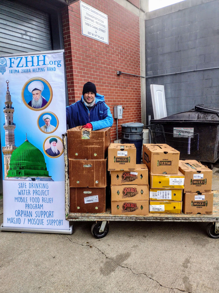Chicago, Illinois - Participating in Mobile Food Rescue Program by Rescuing & Distributing 150+ Partially Prepared Meals & Fresh Vegetables to Local Community's Homeless Shelters