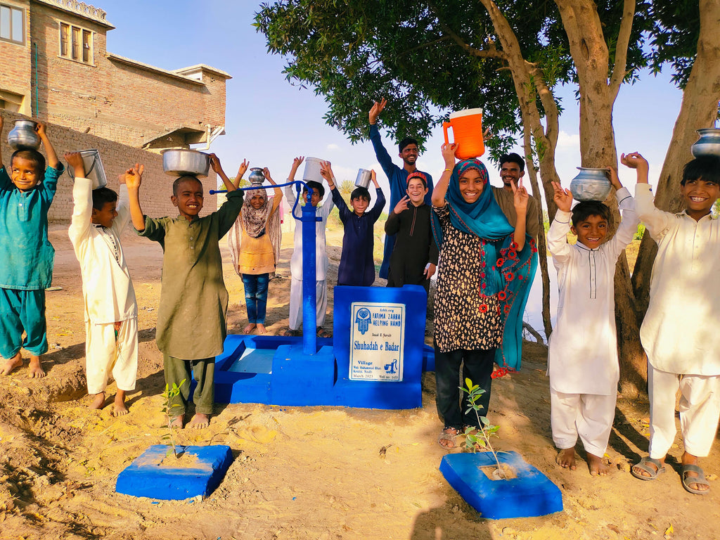 Sindh, Pakistan – Shuhadah e Badar – FZHH Water Well# 1435