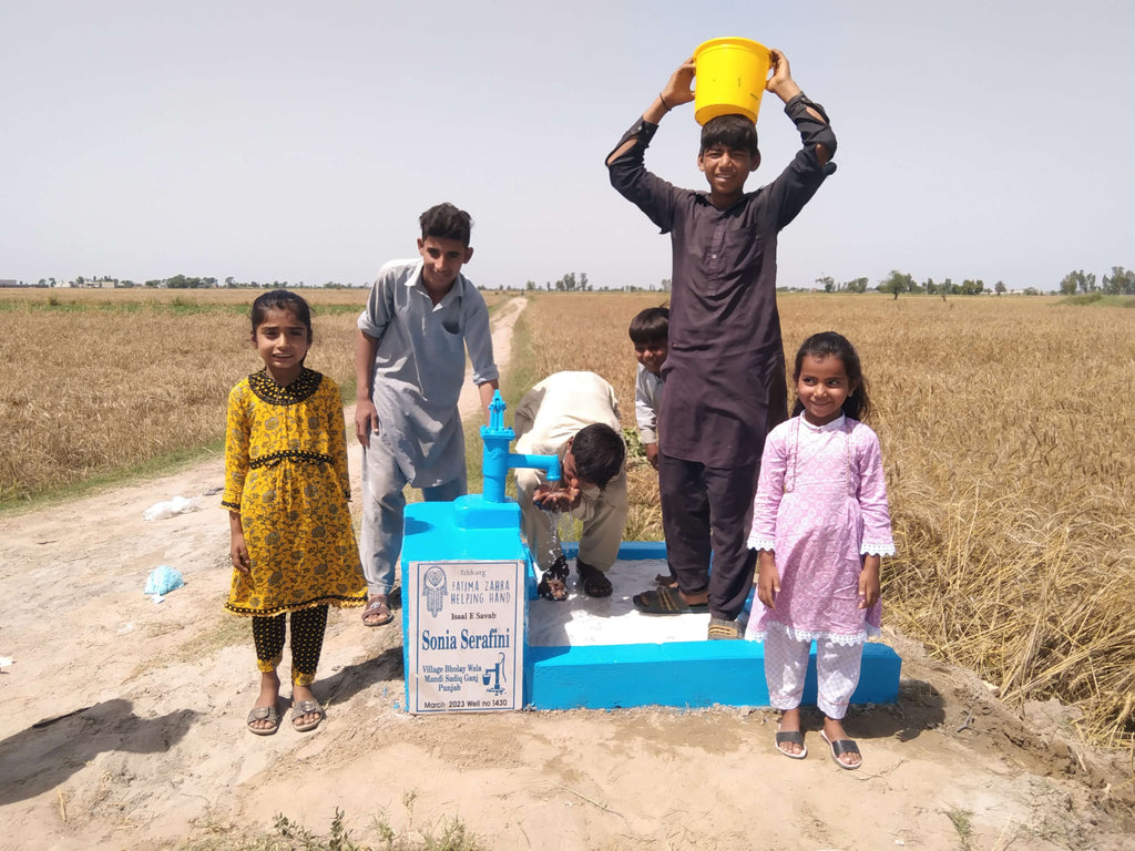 Punjab, Pakistan – Sonia Serafini – FZHH Water Well# 1430