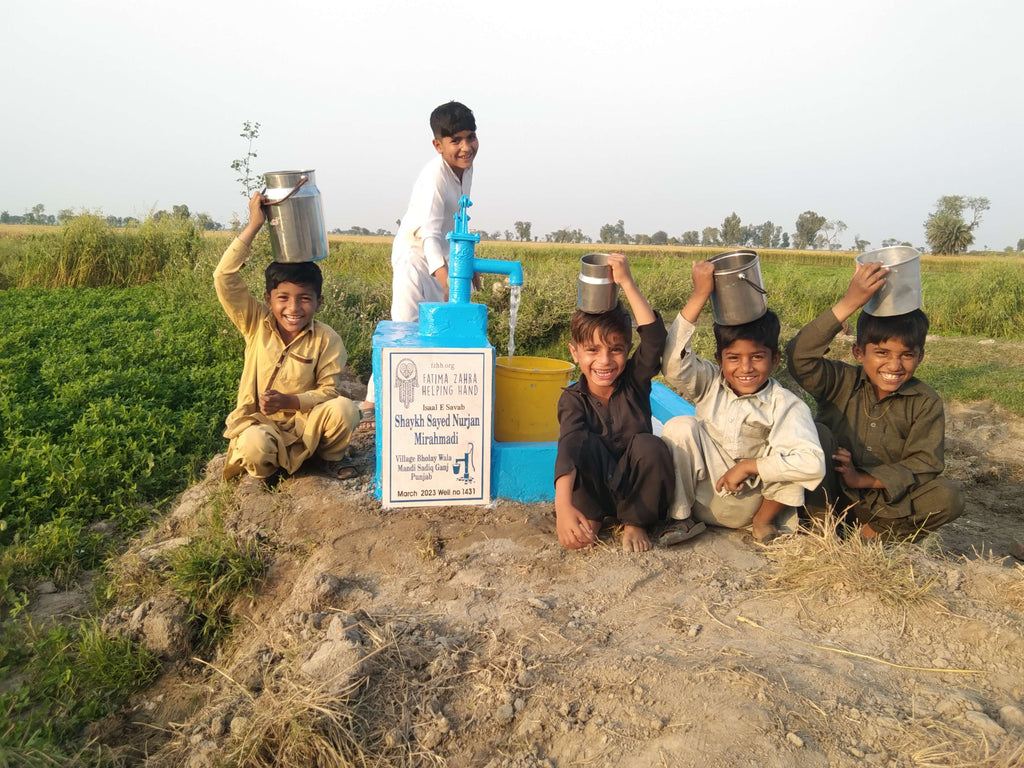 Punjab, Pakistan – Shaykh Sayed Nurjan Mirahmadi – FZHH Water Well# 1431