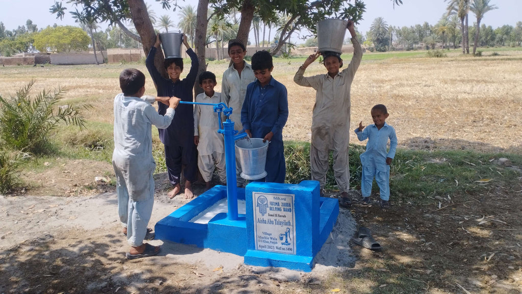 Punjab, Pakistan – Aisha Abu Talayilath – FZHH Water Well# 1490