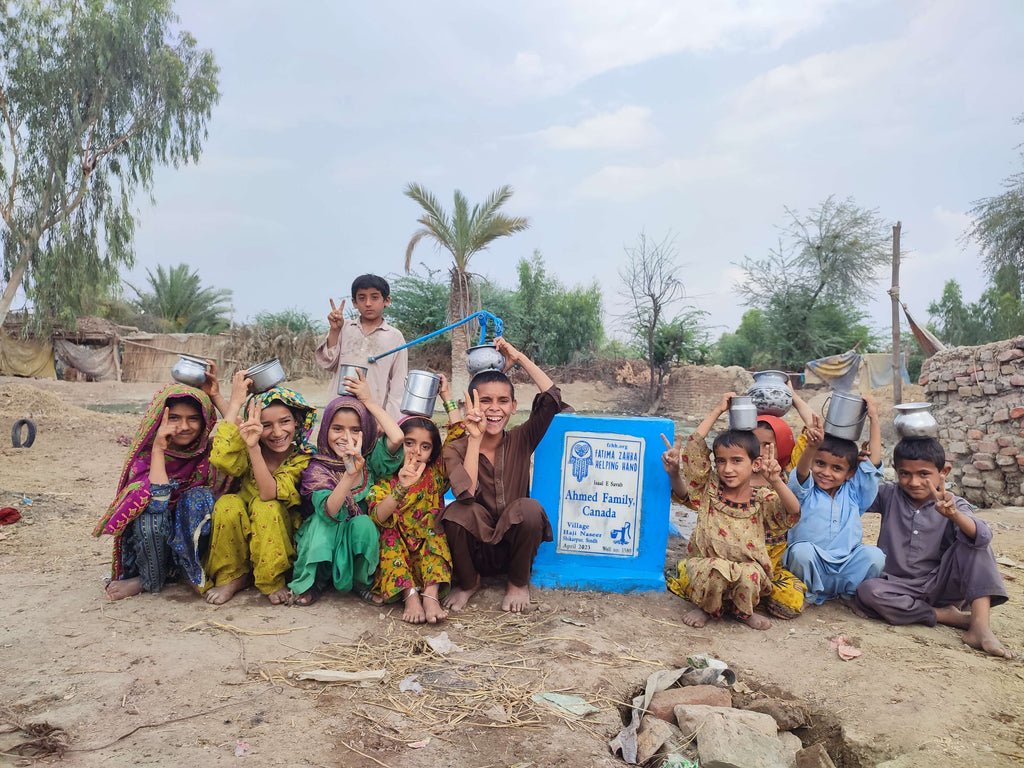 Sindh, Pakistan – Ahmed Family Canada – FZHH Water Well# 1580