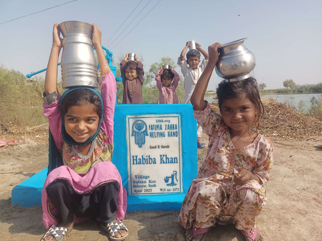 Sindh, Pakistan – Habiba Khan – FZHH Water Well# 1573