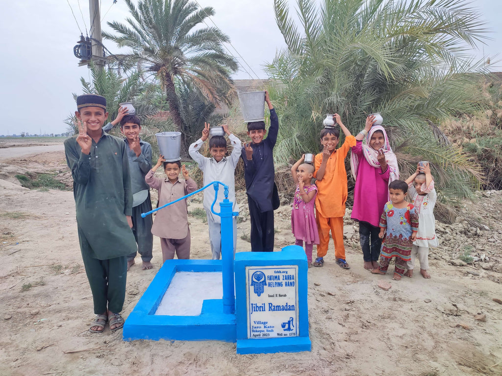 Sindh, Pakistan – Jibril Ramadan – FZHH Water Well# 1578