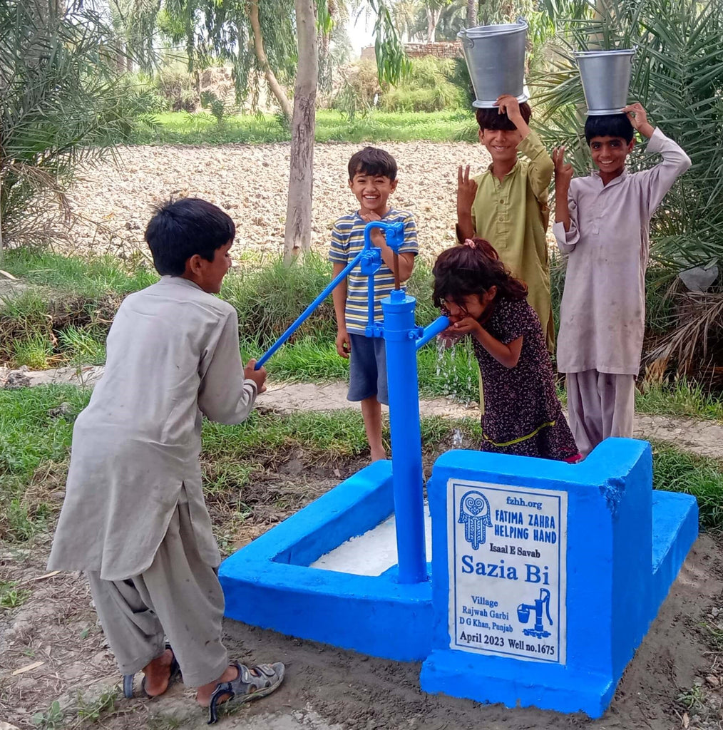 Punjab, Pakistan – Sazia Bi – FZHH Water Well# 1675