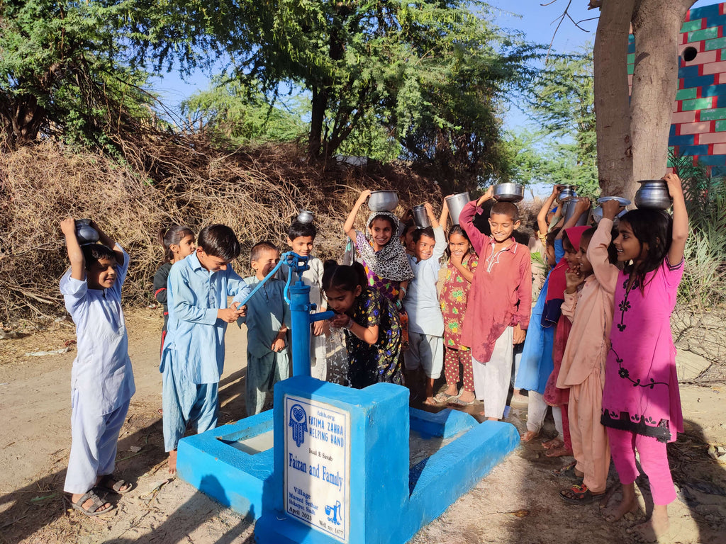 Sindh, Pakistan – Faizan and Family – FZHH Water Well# 1477